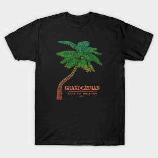 Grand Cayman, Cayman Islands, Palm Tree T-Shirt